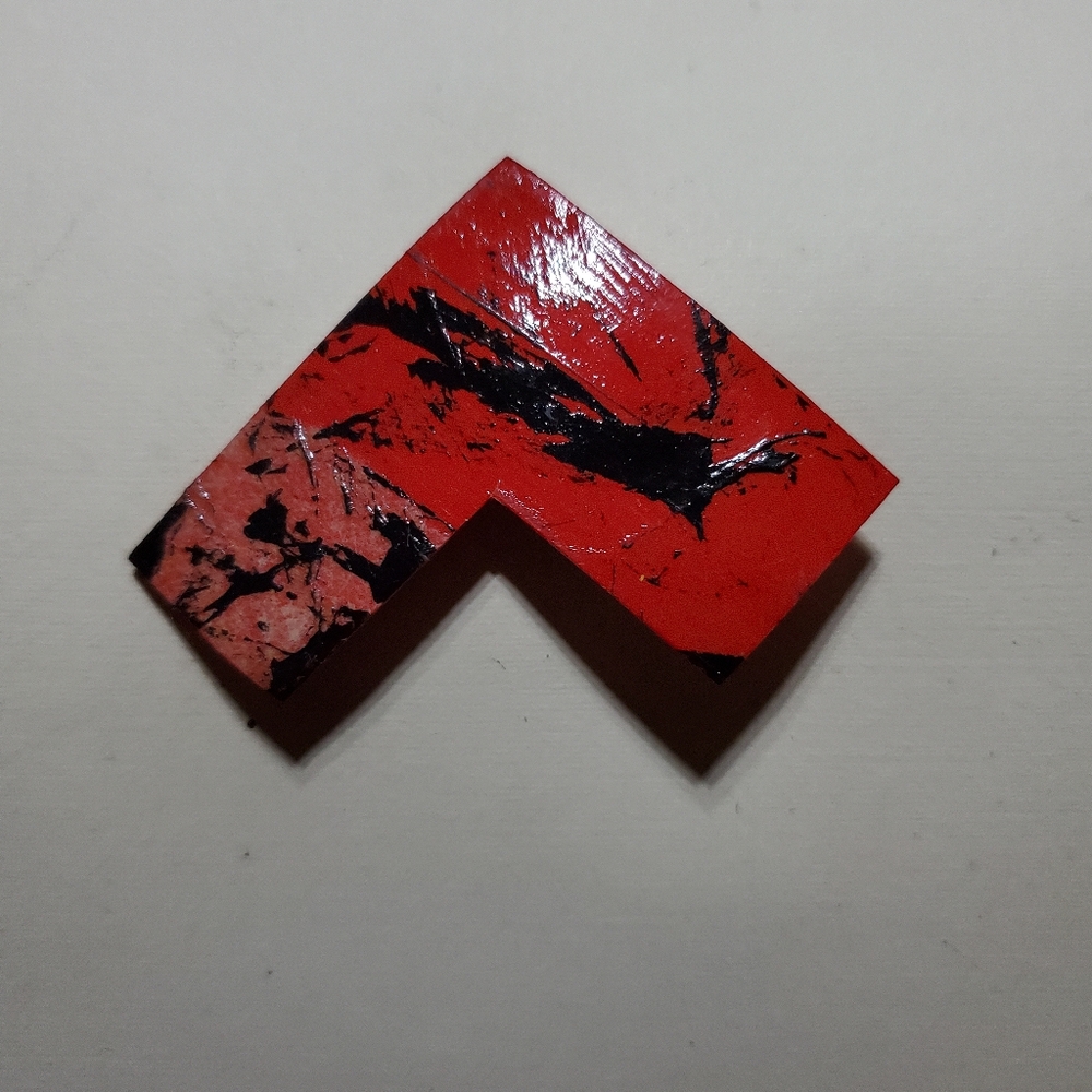 80s handmade brooch